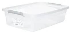 Oppbevaringsboks med lokk BasicBox 58x39x16 cm, 29 l Plast
