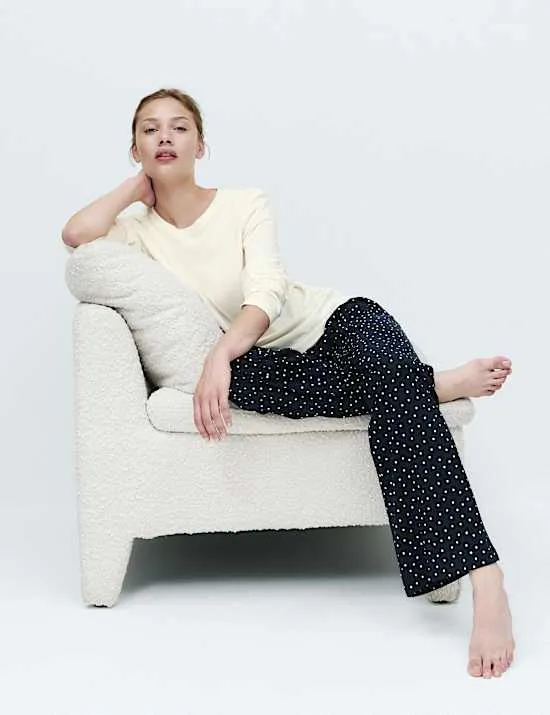 Pure Cotton Printed Pyjama Set