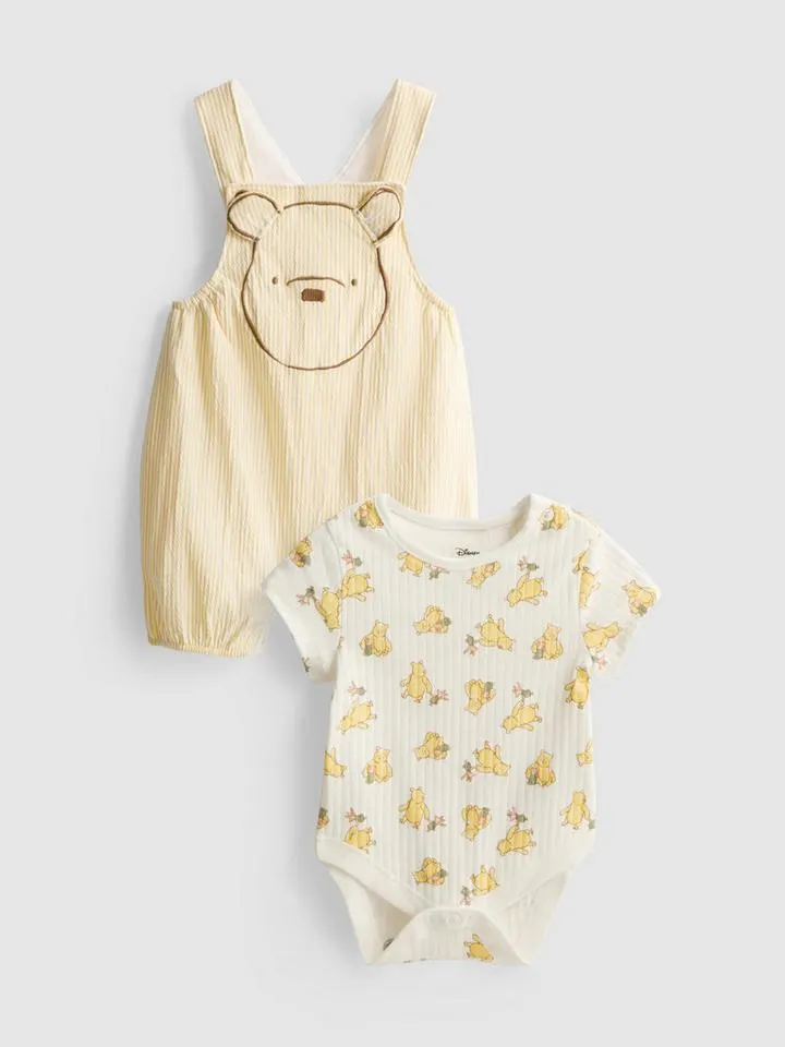 0–18 mois | Body et salopette Disney Winnie l'ourson nouveau-né