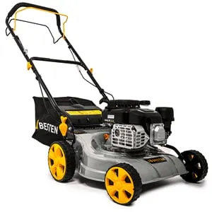 Tagliaerba a scoppio semovente BESTEN BE-2863 132 cc larghezza 40,5 cm, cesto 40 L, motore OHV EURO 5, regolazione 25–70 mm