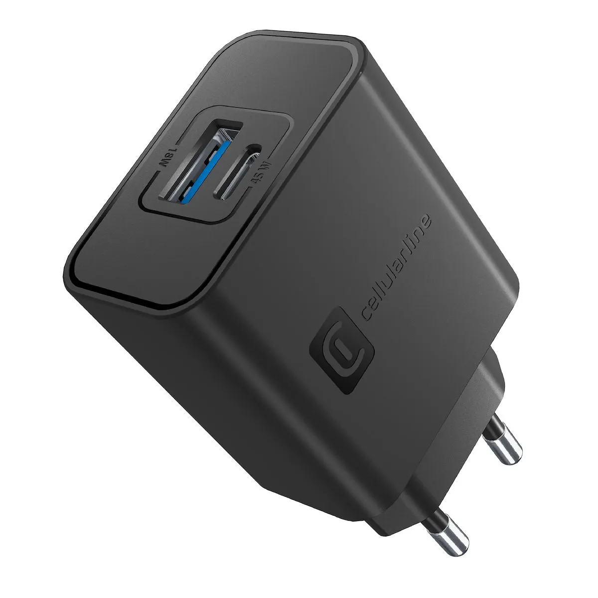 CELLULARLINE - DUAL SUPER FAST CHARGER 45W - SAMSUNG