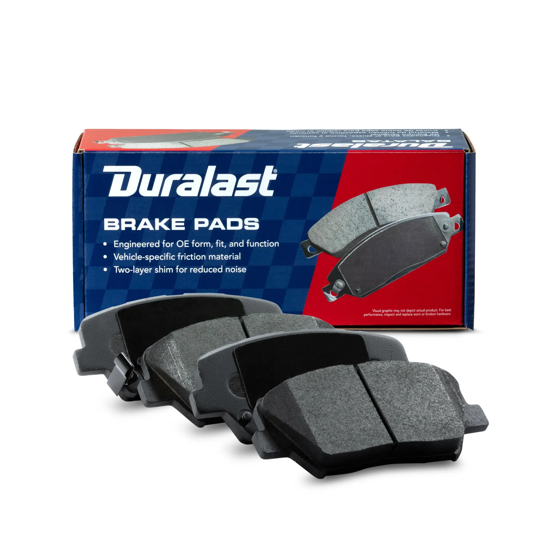 Duralast Semi-metallic Brake Pads D1687