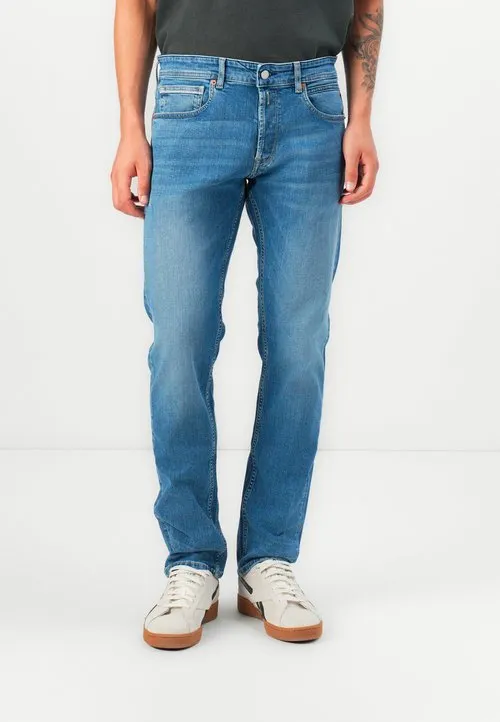 GROVER - Jeans straight leg - medium blue