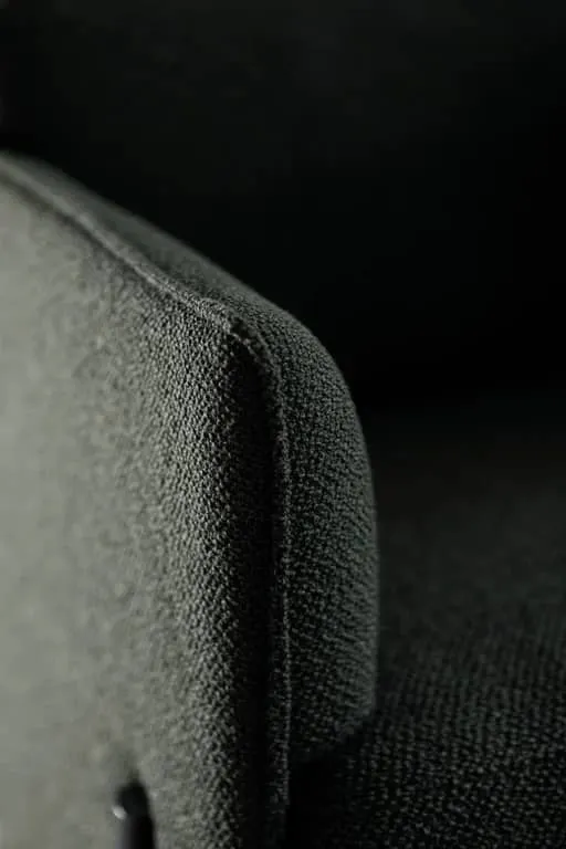 Sone høy 3-seter sofa Modulsofa. 3 seter i stoff Taffie Thule, armlene Y2.