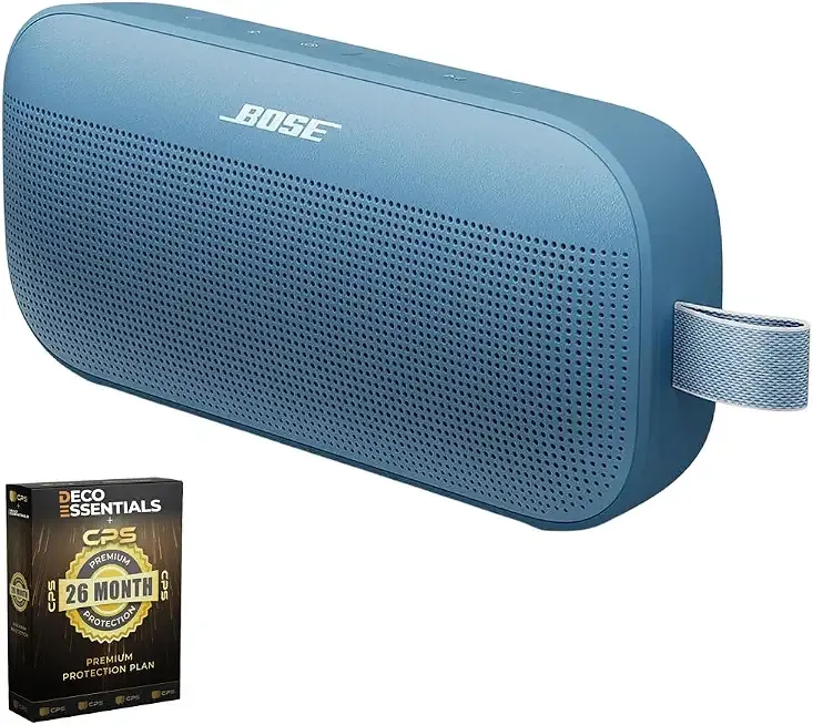 Bose SoundLink Flex II Bluetooth Speaker, Blue Dusk Bundle
