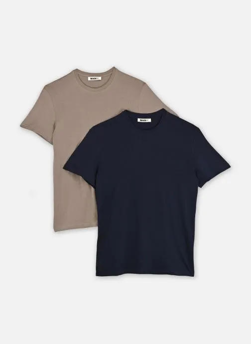 T-shirts met korte mouwen TELOTKIWI lots heren meerkleurig