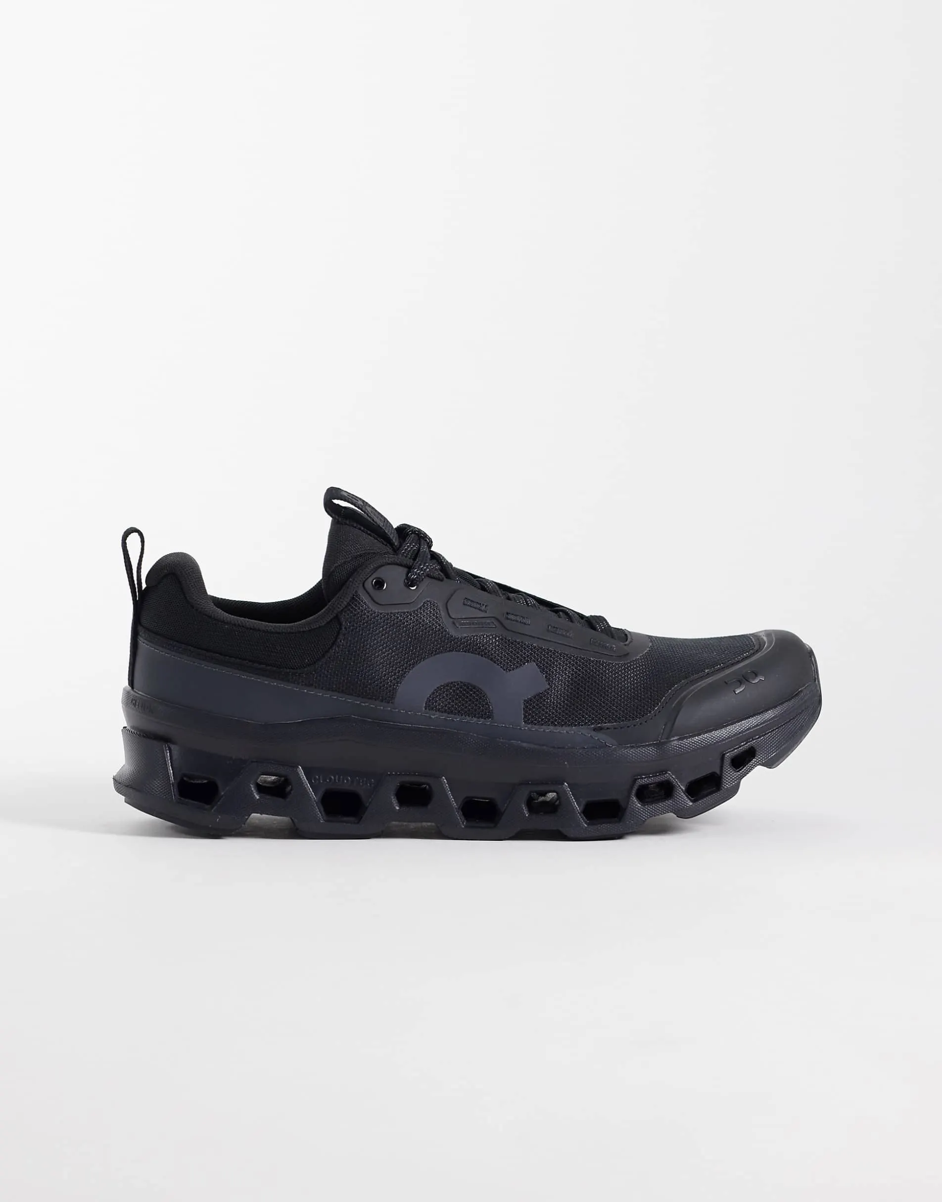 ON Cloudmonster 1 waterproof running trainers in black