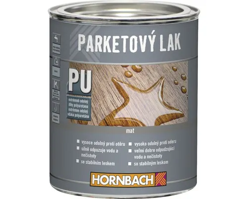 Lak na parkety Hornbach matný 0,75 l