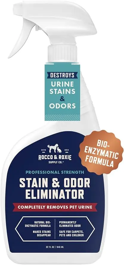 Rocco & Roxie Enzyme Stain & Odor Eliminator, 32 Fl Oz | Bi…