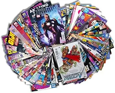 Comic Book Lot of 50 (Various Distributors Marvel DC And Various others) (Near Mint)
