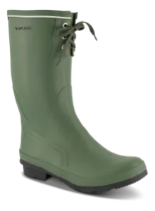 Viking Gummistøvler Grønn 1-2319 Full Klaf
