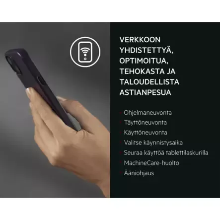 AEG GU8200X5SNW ASTIANPESUKONE VALKOINEN