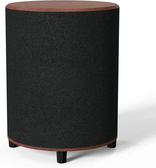 LITTOAK Powered Subwoofer, 6.5’’ Sub with DSP, Up to 100 Watts Home Theater Subwoofers, Down-Firing Subs, Class-D Amp, 40-250Hz, Auto On/Off, Low Pass dial, Phase Switch, Big Bass in Compact Design