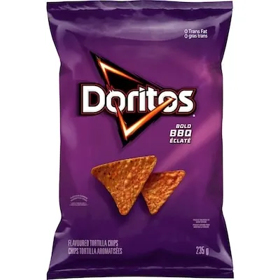 Bold BBQ Flavoured Tortilla Chips