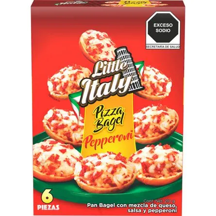 Pizza Bagels Little Italy 210 gr