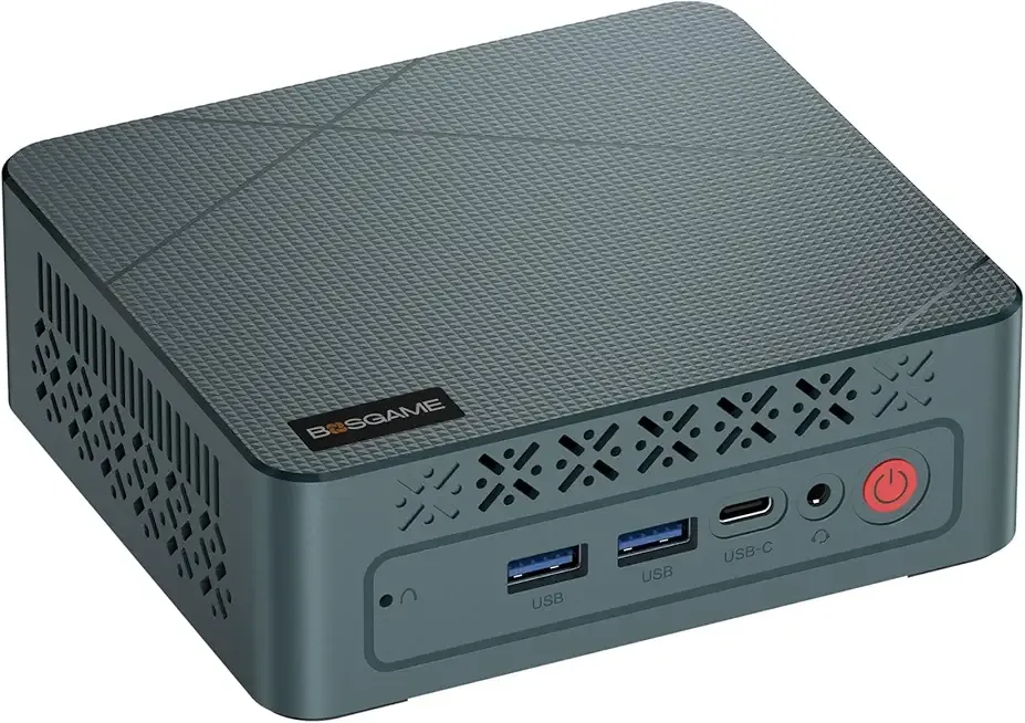 BOSGAME E3 Neo Mini PC, Intel N95 (up to 3.4GHz) 16GB DDR4 RAM 512GB SSD
