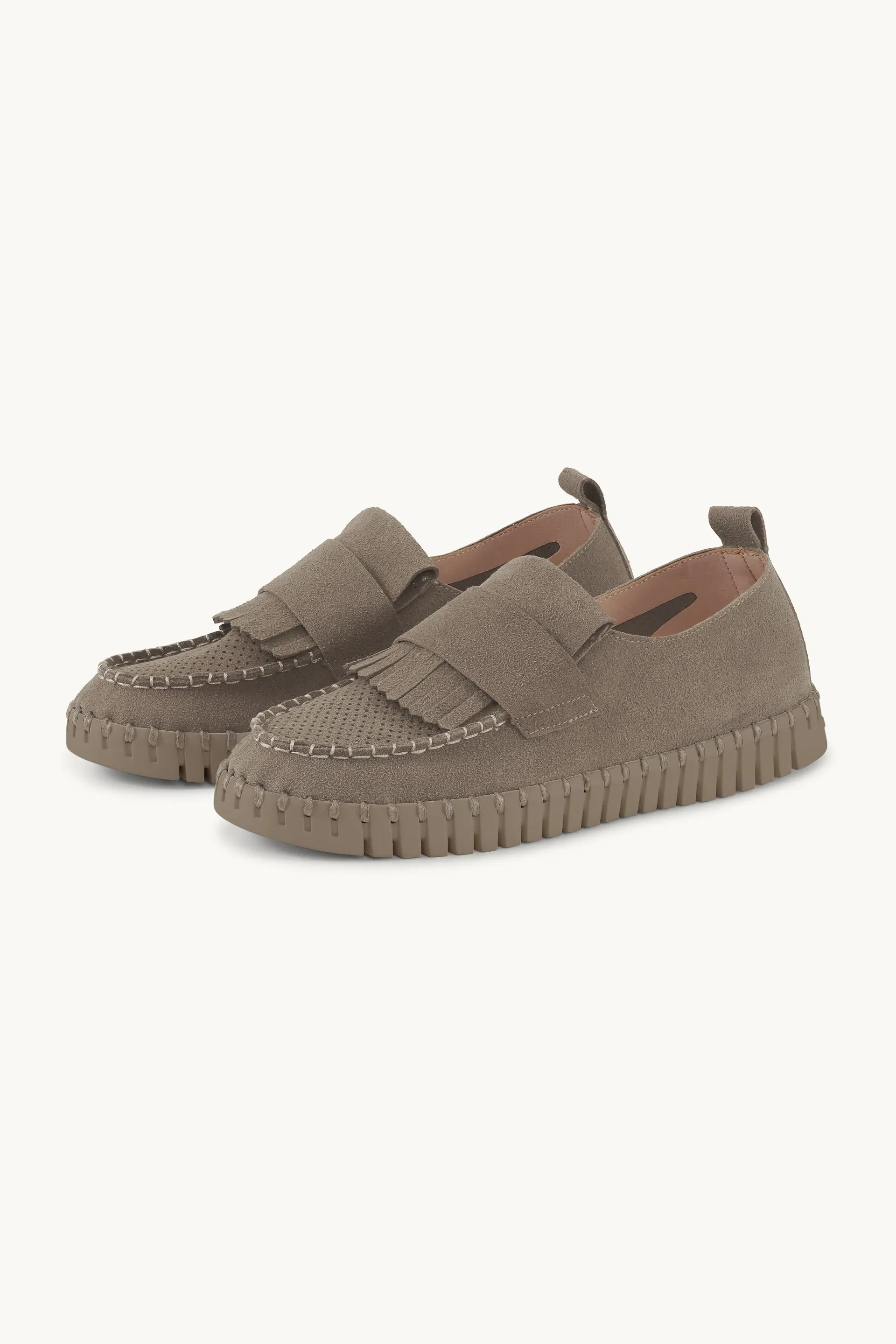 Tulip Fringe Loafer
