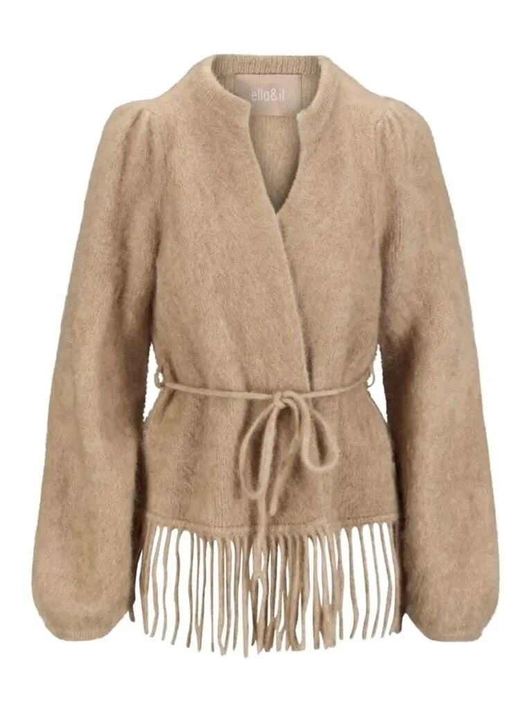Fidele Chunky Cardigan - Beige