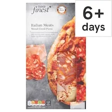 Tesco Finest Italian Meats Wood Fired Pizza 239G