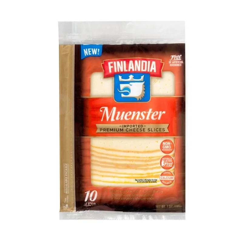 Finlandia Cheese, Premium, Muenster, Slices