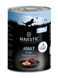 MAJESTIC mit Seefisch und Rind für Katzen 6 x 400 g