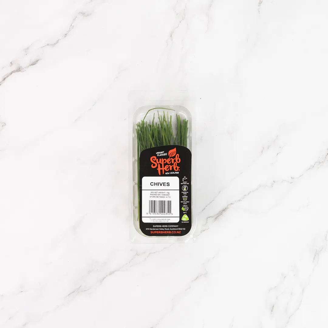 superb herb chives prepack 15g