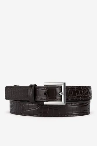 Dámský pásek TMAVĚ HNĚDÁ