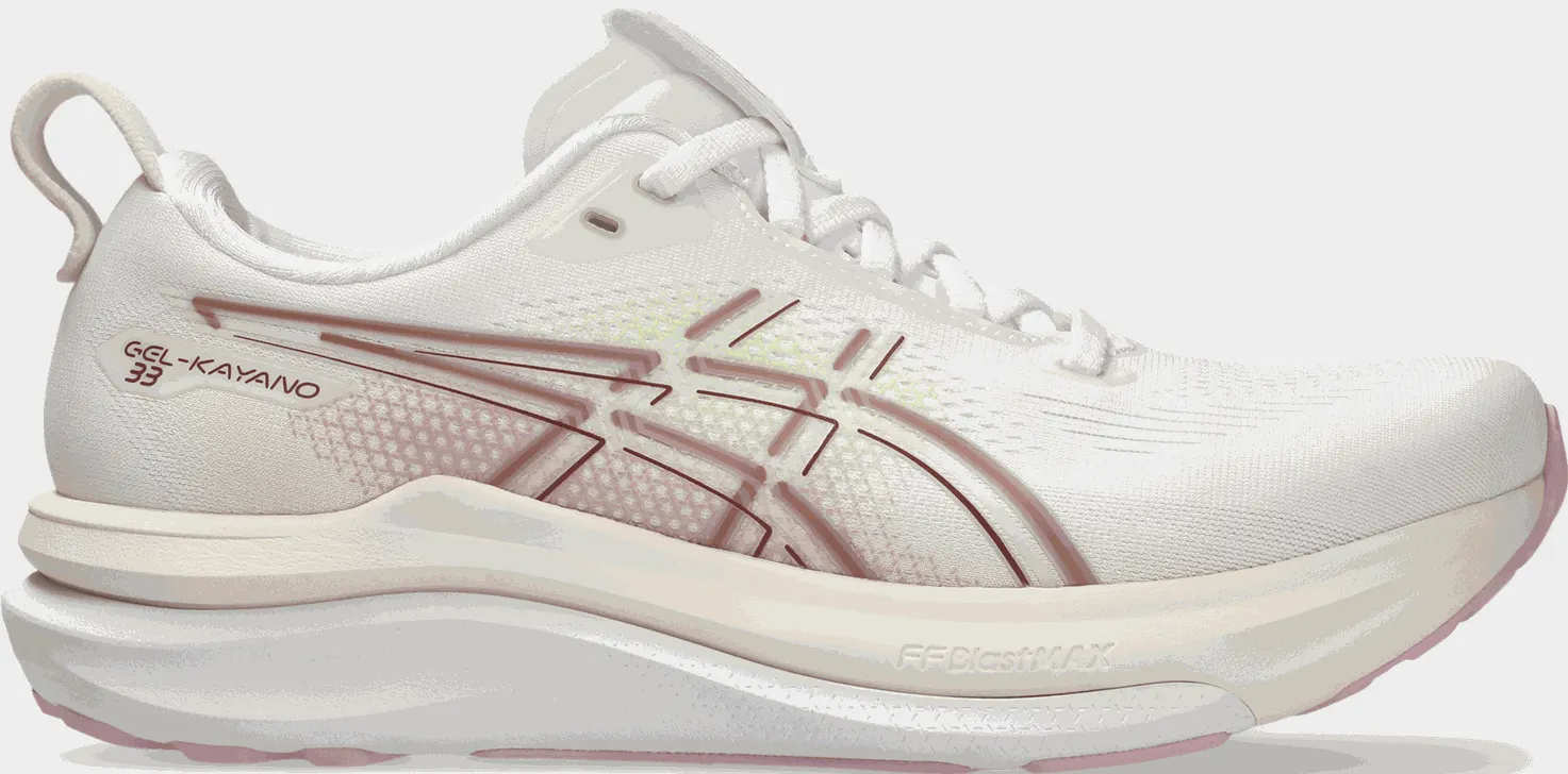 Gel-Kayano 33, løpesko, dame - Hvit