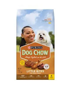 Purina Dog Chow Real Chicken & Beef Little Bites for Small Dogs, 4 lbs