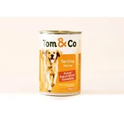 Tom&co Hond Terrine Rund 405g