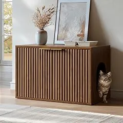 Evermagin 31.5" Cat Litter Box Enclosure…