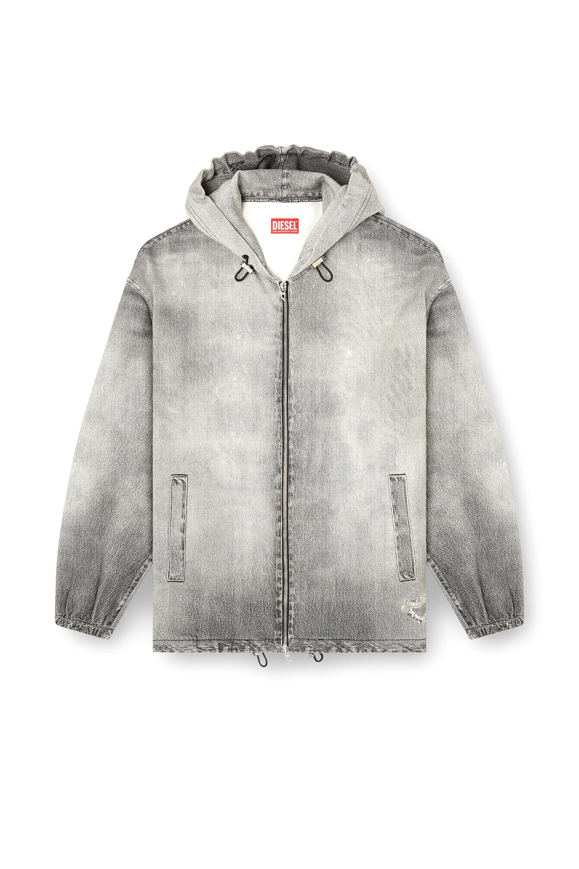 Hooded jacket in trompe l'oeil JoggJeans