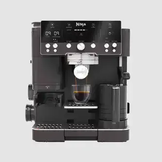 Ninja Luxe Café Manual Espresso Machine Midnight Black ES601BKANZ