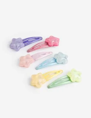 Forcina per capelli - Confezione da 6 pezzi - Multicolore