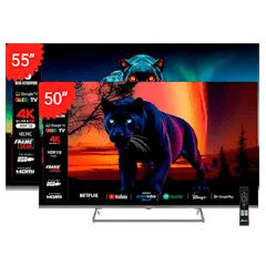 COMBO RIVIERA 4K QLED UHD 55" (RIVTELUHDGLT55TPQ10) + 50" (RIVTELUHDGLT50TPQ10)