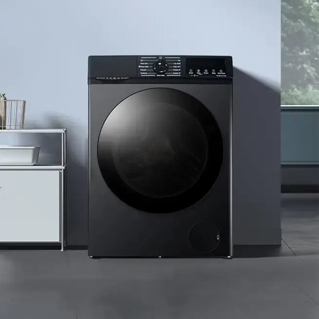 2 in 1 24 Inch Washer and Dryer Combo 5 cu.ft 30lbs, Ventless Washing Machine, Steam Care, Overnight Dry, 1400 RPM, 16 Cycles Front Load Washer for RV Apartment Home, Child lock