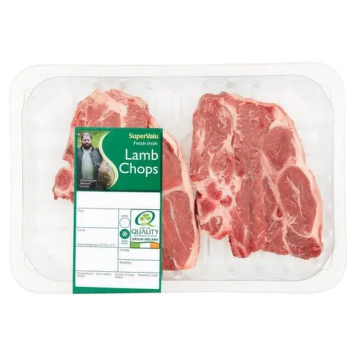 SuperValu Fresh Irish Lamb Loin Chops (390 g) Open Product Description