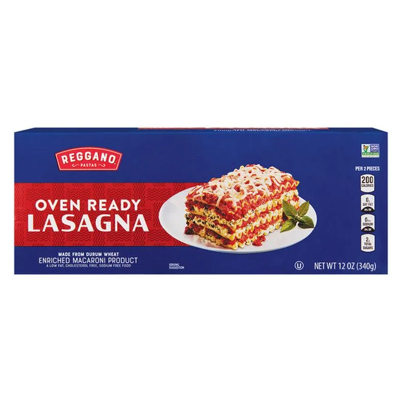 Reggano Oven Rgy Lasagna Noodles