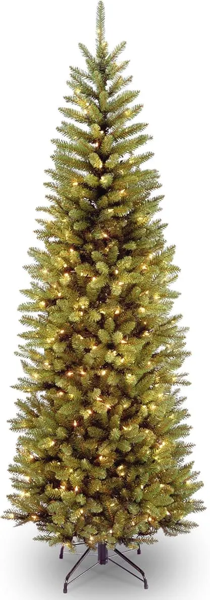 National Tree Company 6.5 ft Pre-Lit Downswept Douglas Fi…