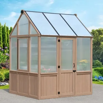 Yardistry 6.7' x 7.6' Greenhouse