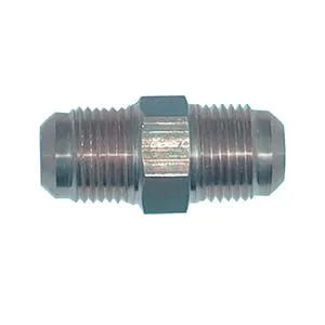Raccordo in acciaio di giunzione dritto 1/4"