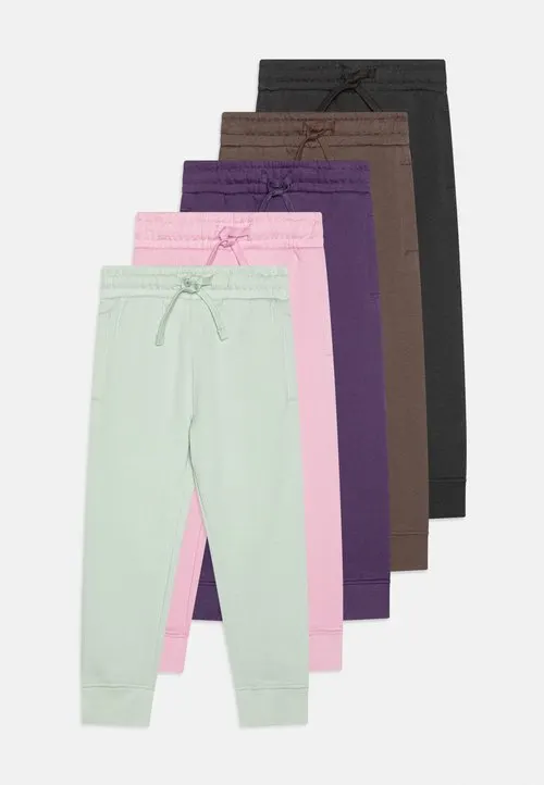 UNISEX 5 PACK - Joggebukse - light pink/mint/purple