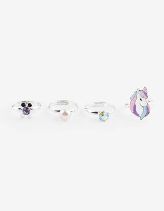 Anello - Unicorno - Argento