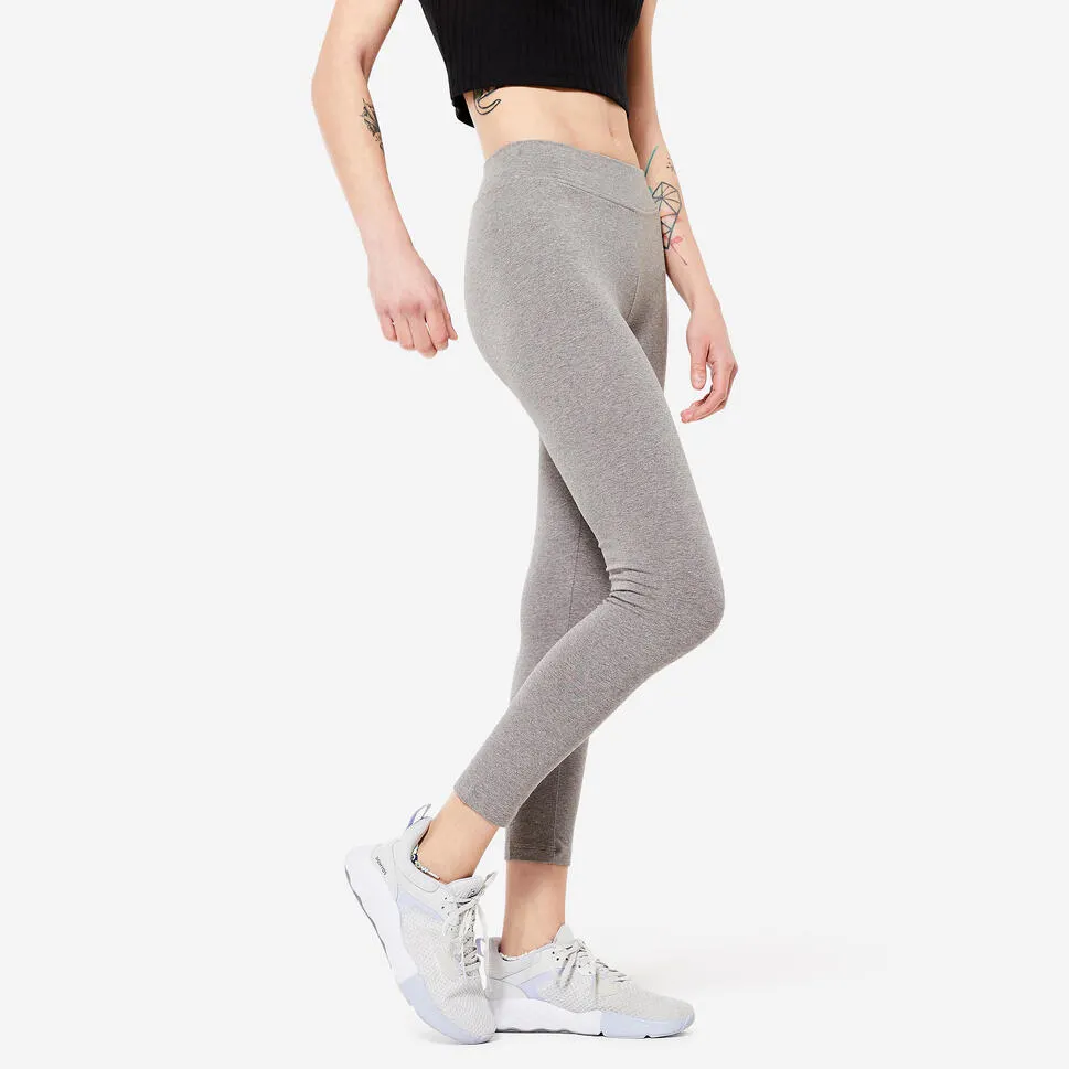Dámské 7/8 fitness legíny Slim Fit+ 500
