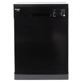 Lavastoviglie a libera installazione 14 coperti, 6 programmi di lavaggio, classe E, nero, Kooper