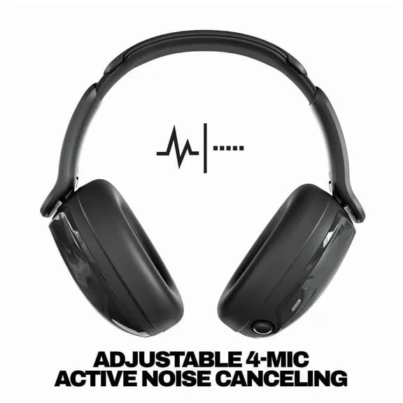 Best seller Skullcandy Hesh 540 ANC Wireless over-Ear Headphones with Active Noise Canceling, True Black $49.88 Was $159.00