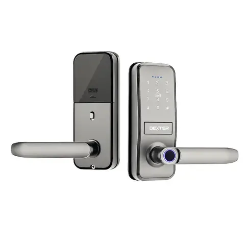 Cerradura Smart Manija Tubular P130, Plateado