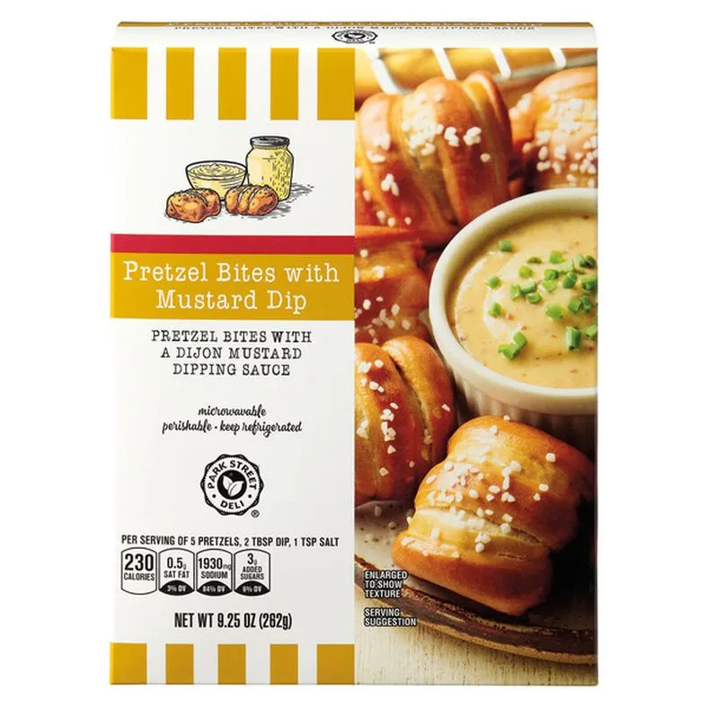 Park Street Deli Pretzel Bites with Mustard Dip