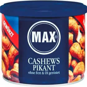Cashews, Pikant