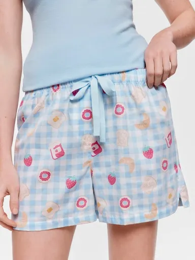 Breakfast 100% Cotton Mid Short